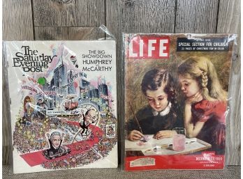 LIFE Special Edition For Children & Saturday Evening Post Magazines