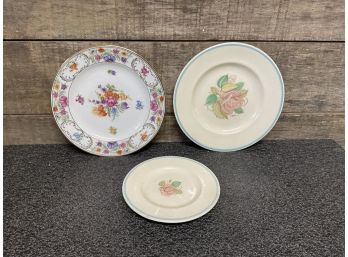 Beautiful Plate Lot Including Susie Cooper & Dresden