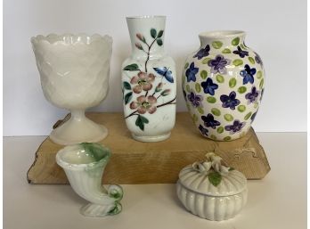 Some Beautiful Vases & Keepsakes Including EO Brody Company