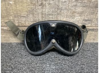 Vintage Military Safety Goggles