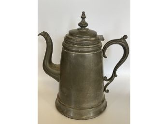 A Pewter Pitcher