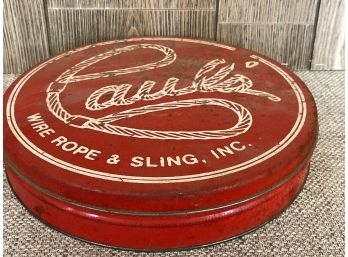 A Pauls Wire Rope & Sling Inc. Tin