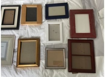 Lot Of Fourteen Small Photograph & Picture Frames