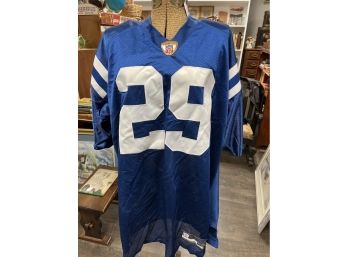 Mens Authentic NFL Indianapolis Colts Football Jersey Joseph Addai Running Back C4