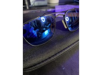 Vintage Revo Blue Polarized Lenses - Sunglasses Circa 1990
