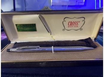 Vintage Sterling Silver Cross Pen New In Box