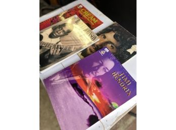 Rock And Blues Guitar Collections Books: Hendrix, Johnson, Cream, Cat Stevens