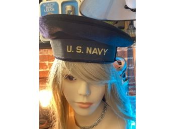 Vintage US Navy Cap -- Looks Sexy!