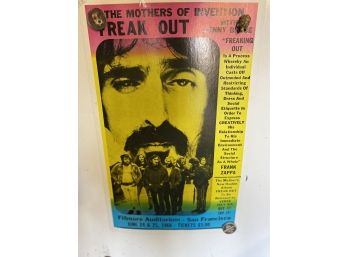 Cardboard Frank Zappa Poster