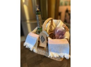 Vineyard Basket 1- Bottle 'jewelry'