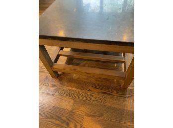 Pottery Barn Stone Topped Table