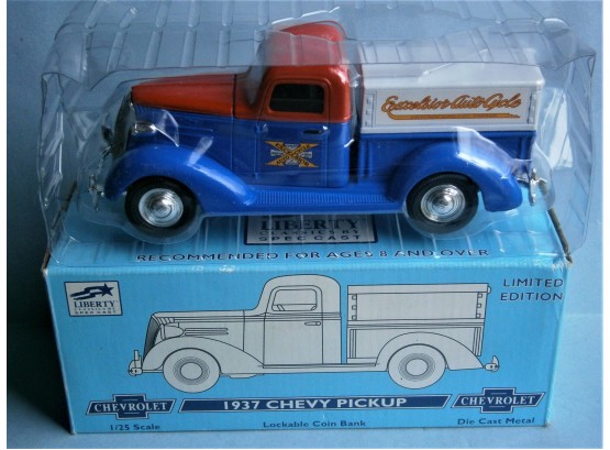 1937 Chevy Pickup Coin Bank