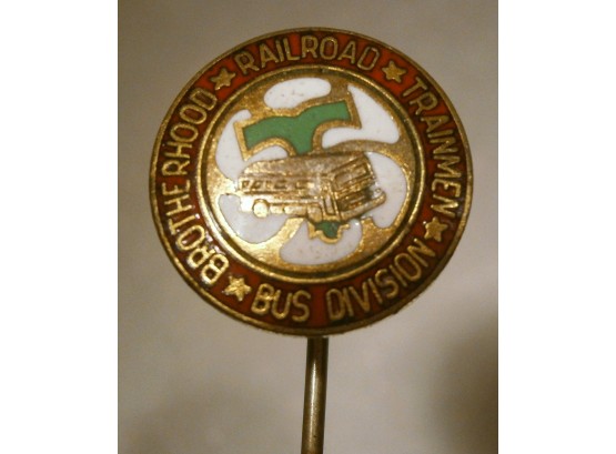 Brotherhood Railroad Trainmen - Bus Division Stick Pin
