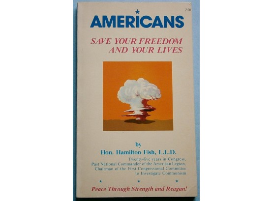 'Americans, Save Your Freedom And Your Lives'Paperback