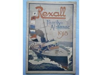 1918 Rexall Family Almanac Promotional Brochure