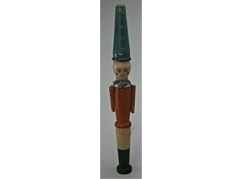 Figural Clown Toy Horn From The Early 1900s