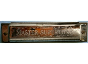 MASTER SUPERTONE Harmonica In Original Box