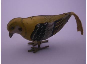 Pecking Bird Mechanical Toy 'Made In US Zone Germany'