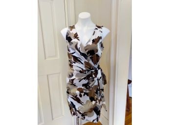 Cache Summer Dress In Great Condition Bold Pattern And Shades Of Colors