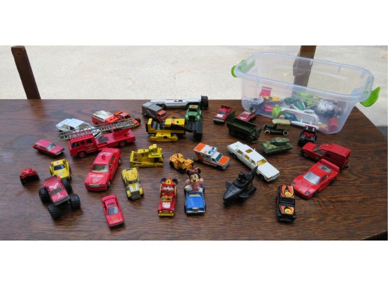 Lot Of Diecast Toys Trucks Cars