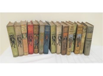 15 Volumes Horatio Alger Children's Books Circa 1900s