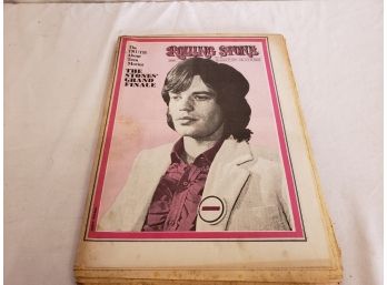 Vintage 1969 Rolling Stone Paper About The Rolling Stones Rare