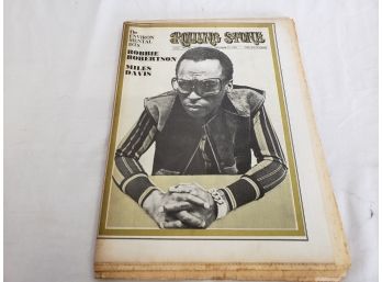 Vintage 1969 Rolling Stone Paper Miles Davis Rare