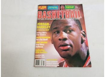 1990 1991 Michael Jordan Basketball Magazine Rookie Year