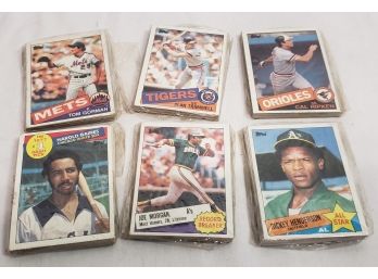 1985 Topps Baseball Cards - Very Fine Condition