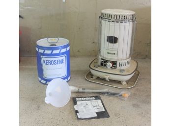 Corona Portable Kerosene Heater With Kerosene And Pump