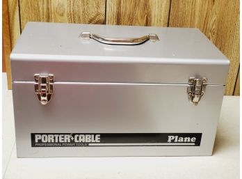 Porter Cable Heavy Duty Corded Porta Plane Model 126 In Case With Instructions