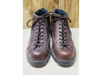 Men's G.H. Bass Forge Leather Short Work Casual Boots - Size 12