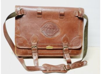 Vintage Gerpa Leather Attache Shoulder Bag