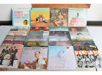 Record Lot 8 With 1960s Popular, Jazz And Country Albums
