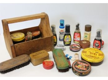 Vintage Shoeshine Kit