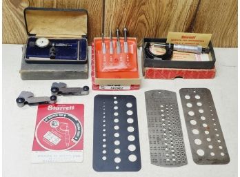 Vintage Assortment Of Machinists Tools, Indicator Dials, Measurement Gauges And More