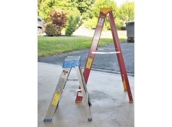 Pair Of Werner Step Ladders