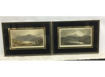 Pair Scottish Landscape Prints, Ben Lomond, Ben Aeris (?),