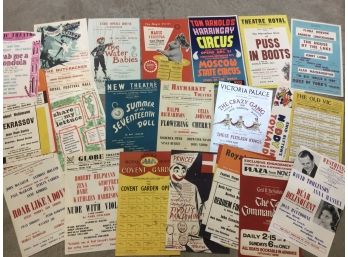 Lot Theater, Opera Affiches, Posters, Puss In Boots, The Water Babies, All Vintage