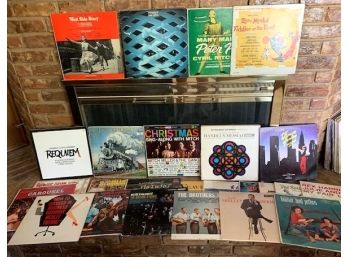 Lot: 25 Record Albums, Including Broadway Shows And More