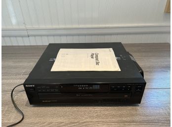 Sony CDP-C345 Compact Disc Player