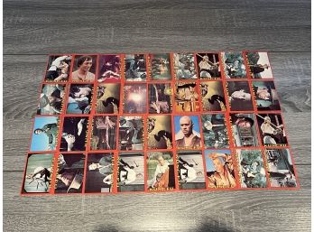 Lot Of 36 Kung Fu Topps Cards