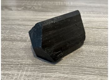 Large Black Tourmaline Mineral Specimen