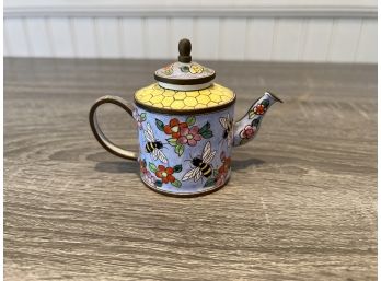 Cloisonne Teapot