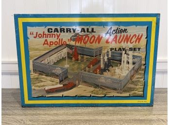Johnny Apollo Moon Launch Play Set By Marx