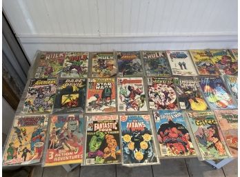 Lot Of 26 Vintage Comic Books In Plastic Wraping