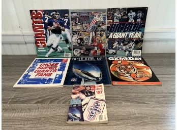 NY Giants Superbowl Game Programs And Books