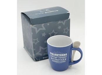 Promotional Volunteer Mug And Spoon In Box