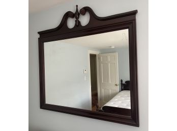 Mahogany Wooden Framed Mirror