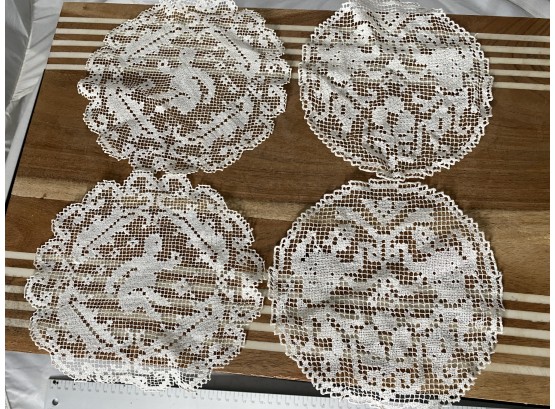 Hand Made Laced Doilies